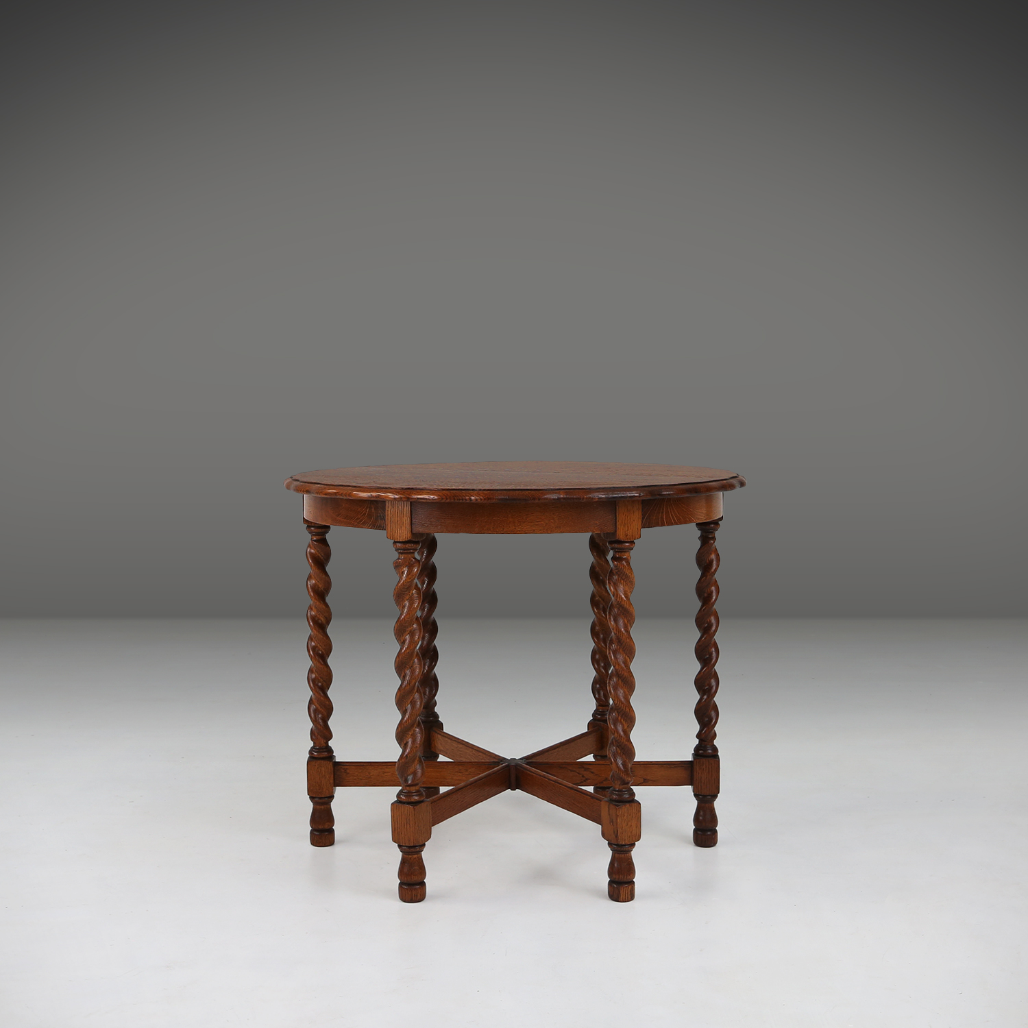 Antique oak side table 1890thumbnail